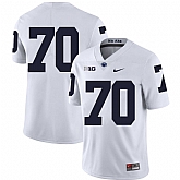 Penn State Nittany Lions 70 Mahon Blocks White Nike College Football Jersey Dzhi,baseball caps,new era cap wholesale,wholesale hats